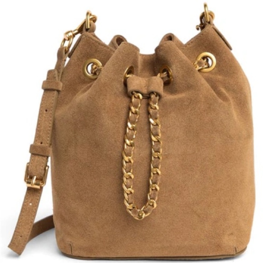Rebecca Minkoff Tan Suede Shoulder Bag